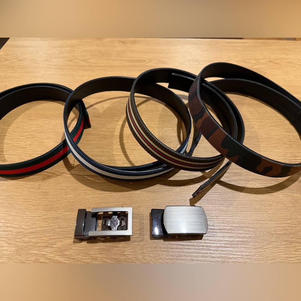 Anson Belt Straps and Buckles Set